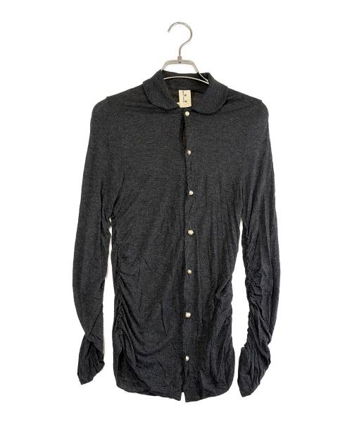 TAO COMME des GARCONS（タオ コムデギャルソン）TAO COMME des GARCONS (タオ コムデギャルソン) 薄手カーディガン グレー サイズ:SIZE Sの古着・服飾アイテム