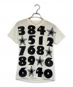 COMME des GARCONSコムデギャルソン）の古着「ロゴプリントTシャツ」｜ホワイト