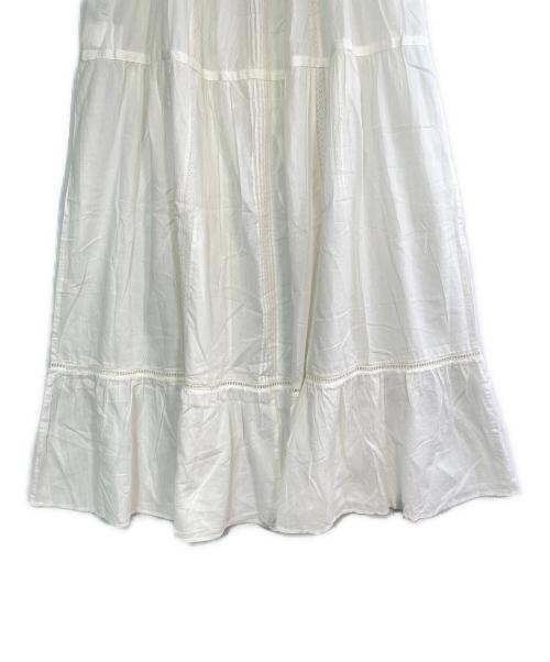 BEAMS BOY（ビームスボーイ）BEAMS BOY (ビームスボーイ) キャミソールワンピース ホワイト サイズ:SIZE Freeの古着・服飾アイテム