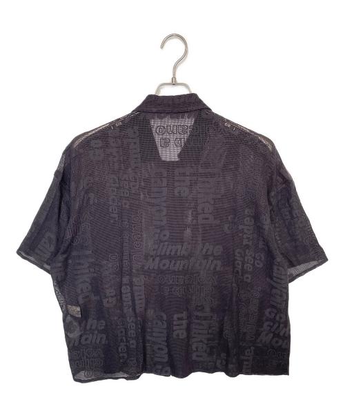 BEAMS BOY（ビームスボーイ）BEAMS BOY (ビームスボーイ) スーベニアレースシャツ グレー サイズ:表記無の古着・服飾アイテム