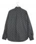 DIESEL (ディーゼル) PENN-COPY総柄ストライプシャツ ブラック サイズ:SIZE L：8000円