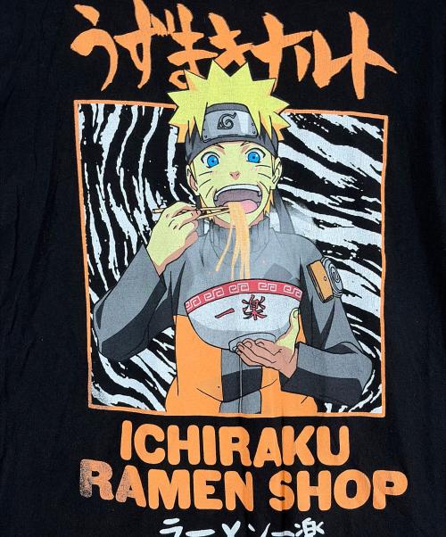 NARUTO（ナルト）NARUTO (ナルト) Tシャツ ブラック サイズ:SIZE Lの古着・服飾アイテム