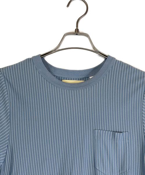 BEAMS BOY（ビームスボーイ）BEAMS BOY (ビームスボーイ) 半袖ワンピース/カットツイルマキシワンピース スカイブルー サイズ:SIZE Freeの古着・服飾アイテム