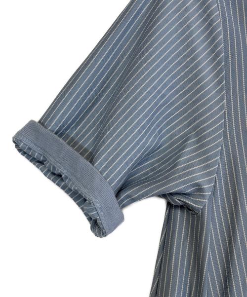 BEAMS BOY（ビームスボーイ）BEAMS BOY (ビームスボーイ) 半袖ワンピース/カットツイルマキシワンピース スカイブルー サイズ:SIZE Freeの古着・服飾アイテム