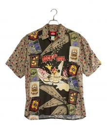 reyn spooner×MICKEY MOUSE（レイン スプナー×ミッキーマウス）の古着「アロハシャツ」｜ブラウン