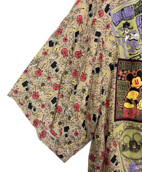 reyn spooner（レイン スプナー）reyn spooner (レイン スプナー) MICKEY MOUSE (ミッキーマウス) アロハシャツ ブラウン サイズ:SIZE Sの古着・服飾アイテム