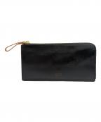 PORTERポーター）の古着「LONG WALLET／ﾛﾝｸﾞｳｫﾚｯﾄ」｜ブラック