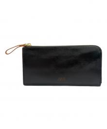 PORTER（ポーター）の古着「LONG WALLET／ﾛﾝｸﾞｳｫﾚｯﾄ」｜ブラック