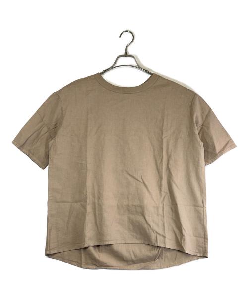 maillot（マイヨ）maillot (マイヨ) 半袖Tシャツ ベージュ サイズ:SIZE 1（S）の古着・服飾アイテム