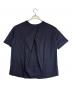 maillot (マイヨ) linen rich back tuck half sleeve shirt-Tee（リネン リッチ バック タック ハーフ スリーブ シャツ ティー） ネイビー サイズ:SIZE 1（S）：6000円