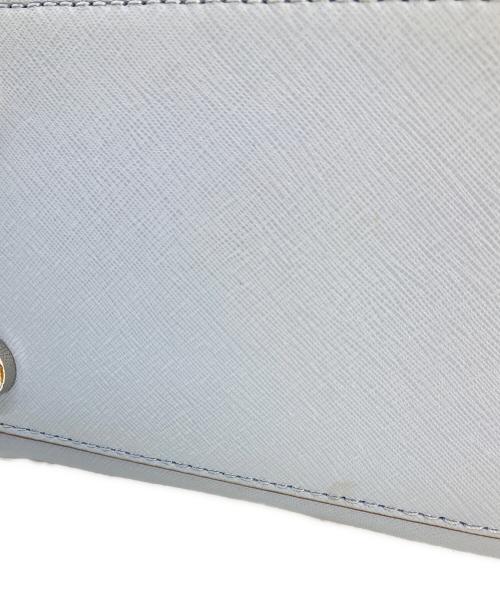 MICHAEL KORS（マイケル・コース）MICHAEL KORS (マイケル・コース) 2WAYバッグ ブルー×ホワイトの古着・服飾アイテム