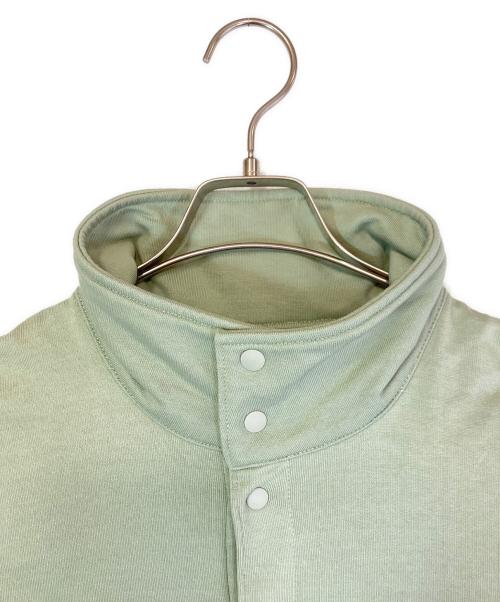 is-ness（イズネス）is-ness (イズネス) スウェット 黄緑 サイズ:Lの古着・服飾アイテム