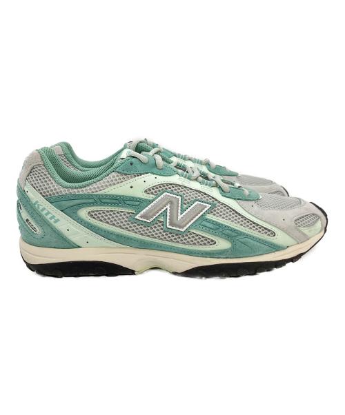 NEW BALANCE（ニューバランス）NEW BALANCE (ニューバランス) KITH (キス) スニーカー ミントグリーン サイズ:27cmの古着・服飾アイテム