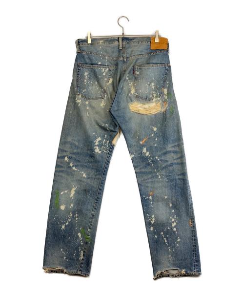 LEVI'S VINTAGE CLOTHING（リーバイス ビンテージ クロージング）LEVI'S VINTAGE CLOTHING ﾃﾞﾆﾑﾊﾟﾝﾂ/501XX HARD WORN&REPAIRED/ｺﾞｰﾏﾙｲﾁﾀﾞﾌﾞﾙｴｯｸｽﾊｰﾄﾞｳｫｰﾝｱﾝﾄﾞﾘﾍﾟｱｰﾄﾞ インディゴ サイズ:SIZE 36（M）の古着・服飾アイテム