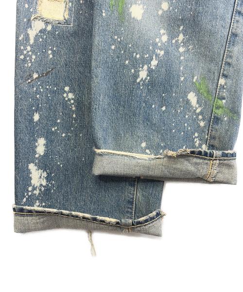 LEVI'S VINTAGE CLOTHING（リーバイス ビンテージ クロージング）LEVI'S VINTAGE CLOTHING ﾃﾞﾆﾑﾊﾟﾝﾂ/501XX HARD WORN&REPAIRED/ｺﾞｰﾏﾙｲﾁﾀﾞﾌﾞﾙｴｯｸｽﾊｰﾄﾞｳｫｰﾝｱﾝﾄﾞﾘﾍﾟｱｰﾄﾞ インディゴ サイズ:SIZE 36（M）の古着・服飾アイテム