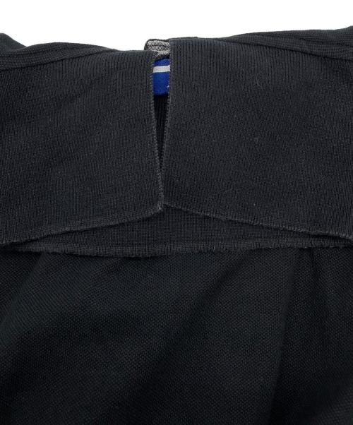 BURBERRY BLUE LABEL（バーバリー ブルー レーベル）BURBERRY BLUE LABEL (バーバリー ブルー レーベル) ポロシャツ ブラック サイズ:38の古着・服飾アイテム