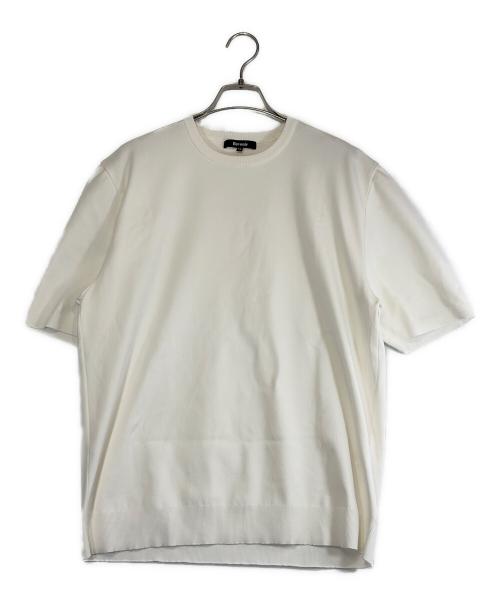 revenir（リブニール）revenir (リブニール) サマーニット 半袖Tシャツ ホワイト サイズ:SIZE XLの古着・服飾アイテム