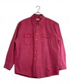 L.L.Beanエルエルビーン）の古着「長袖シャツ」｜レッド