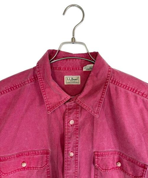 L.L.Bean（エルエルビーン）L.L.Bean (エルエルビーン) 長袖シャツ レッド サイズ:SIZE XLの古着・服飾アイテム