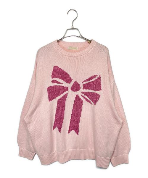 Candy Stripper（キャンディーストリッパー）Candy Stripper (キャンディーストリッパー) 厚手ニット ピンク サイズ:2の古着・服飾アイテム