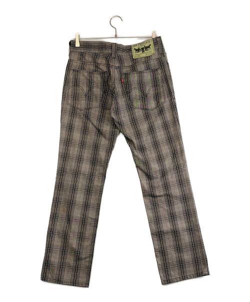 LEVI'S（リーバイス）LEVI'S (リーバイス) ストレッチパンツ グレー×ブラック サイズ:SIZE 32（M)の古着・服飾アイテム