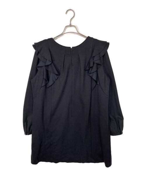 Rose Tiara（ローズティアラ）Rose Tiara (ローズティアラ) 長袖ワンピース ネイビー サイズ:SIZE 46（M）の古着・服飾アイテム