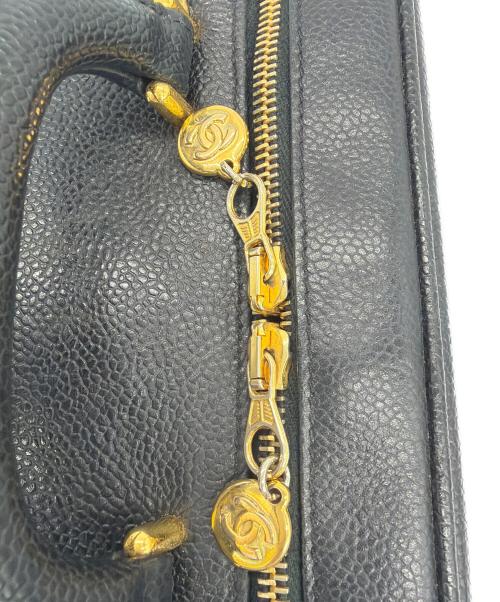CHANEL（シャネル）CHANEL (シャネル) ココマークバニティバッグ ブラックの古着・服飾アイテム