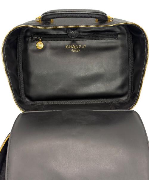 CHANEL（シャネル）CHANEL (シャネル) ココマークバニティバッグ ブラックの古着・服飾アイテム