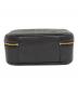 中古・古着 CHANEL (シャネル) ココマークバニティバッグ ブラック：250000円