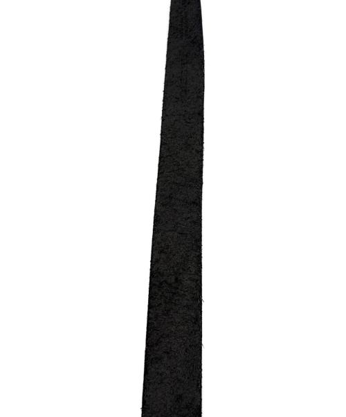 DIESEL（ディーゼル）DIESEL (ディーゼル) レザーベルト ブラックの古着・服飾アイテム