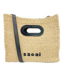 sacai（サカイ）の古着「ショルダーバッグ」｜ベージュ×ブラック