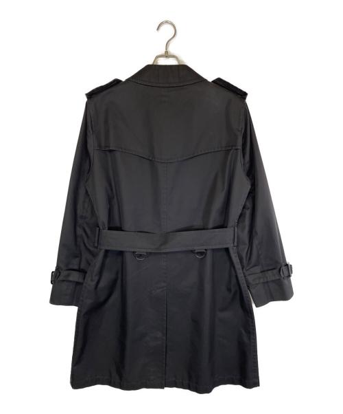 BURBERRY（バーバリー）BURBERRY (バーバリー) トレンチコート ブラック サイズ:Mの古着・服飾アイテム