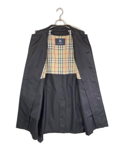 BURBERRY（バーバリー）BURBERRY (バーバリー) トレンチコート ブラック サイズ:Mの古着・服飾アイテム