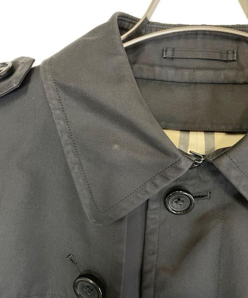 BURBERRY（バーバリー）BURBERRY (バーバリー) トレンチコート ブラック サイズ:Mの古着・服飾アイテム