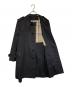 中古・古着 BURBERRY (バーバリー) トレンチコート ブラック サイズ:M：12000円