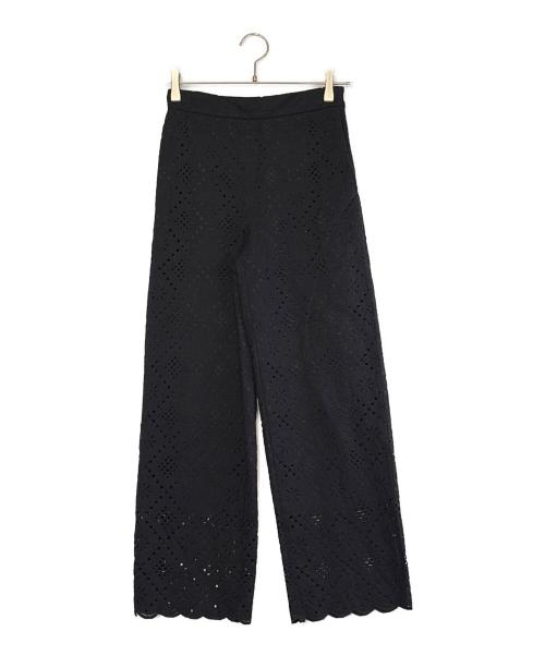 UNITED ARROWS（ユナイテッドアローズ）UNITED ARROWS (ユナイテッドアローズ) レースパンツ ブラック サイズ:SIZE 34（S)の古着・服飾アイテム