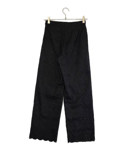 UNITED ARROWS（ユナイテッドアローズ）UNITED ARROWS (ユナイテッドアローズ) レースパンツ ブラック サイズ:SIZE 34（S)の古着・服飾アイテム
