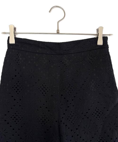 UNITED ARROWS（ユナイテッドアローズ）UNITED ARROWS (ユナイテッドアローズ) レースパンツ ブラック サイズ:SIZE 34（S)の古着・服飾アイテム