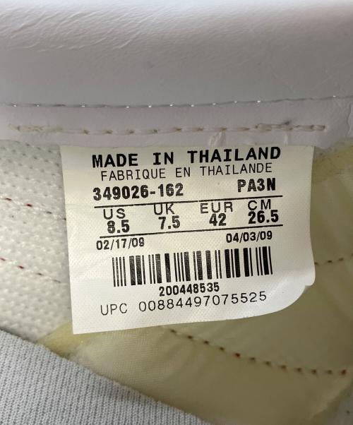 NIKE（ナイキ）NIKE (ナイキ) スニーカー ホワイト×レッド サイズ:26.5cmの古着・服飾アイテム