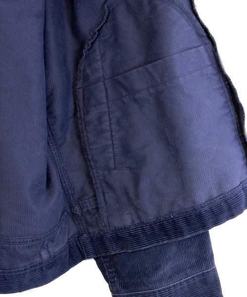 FFA（エフエフエー）FFA (エフエフエー) コーデュロイジャケット ネイビー×イエロー サイズ:SIZE 100-44の古着・服飾アイテム