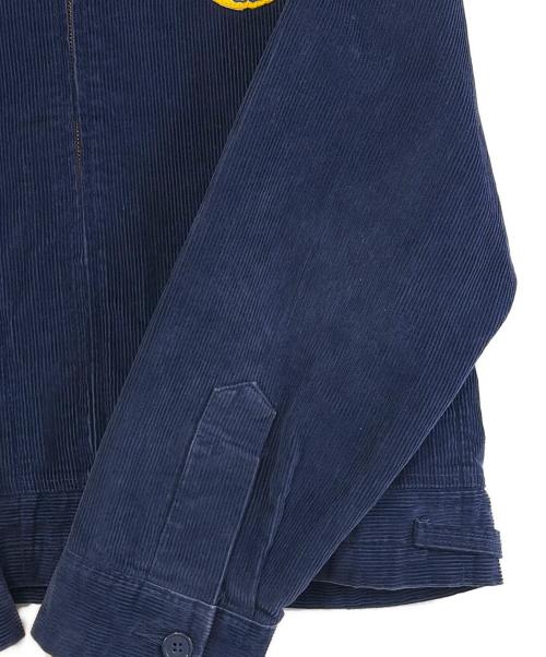 FFA（エフエフエー）FFA (エフエフエー) コーデュロイジャケット ネイビー×イエロー サイズ:SIZE 100-44の古着・服飾アイテム