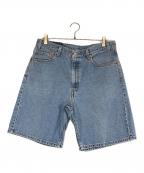 LEVI'Sリーバイス）の古着「550デニムハーフパンツ」｜スカイブルー