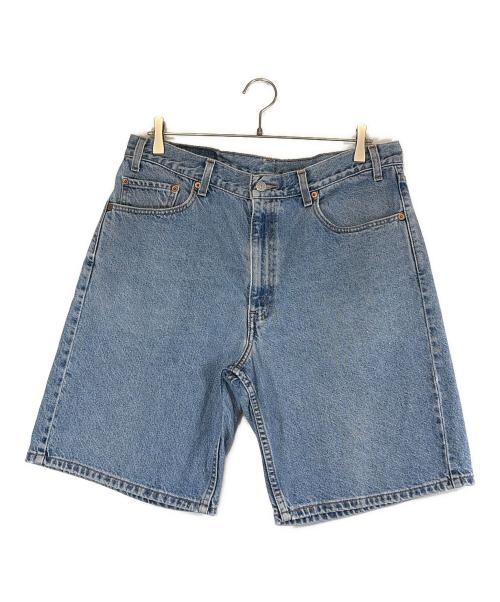 LEVI'S（リーバイス）LEVI'S (リーバイス) 550デニムハーフパンツ スカイブルー サイズ:W36×L11の古着・服飾アイテム