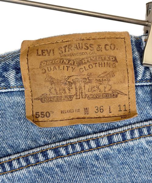 LEVI'S（リーバイス）LEVI'S (リーバイス) 550デニムハーフパンツ スカイブルー サイズ:W36×L11の古着・服飾アイテム