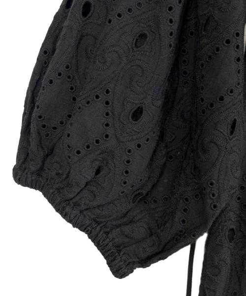 RANGOLI（ランゴーリ）RANGOLI (ランゴーリ) 半袖ワンピース ブラック サイズ:SIZE Free 未使用品の古着・服飾アイテム
