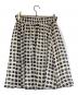 Kate Spade (ケイトスペード) ギャザースカート ブラック×ベージュ サイズ:SIZE S：4000円