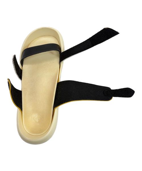 SoftBankHAWKS（ソフトバンクホークス）SoftBankHAWKS (ソフトバンクホークス) RegettaCanoe (リゲッタカヌー) サンダル アイボリー サイズ:SIZE M(25cm~25.5cm）の古着・服飾アイテム