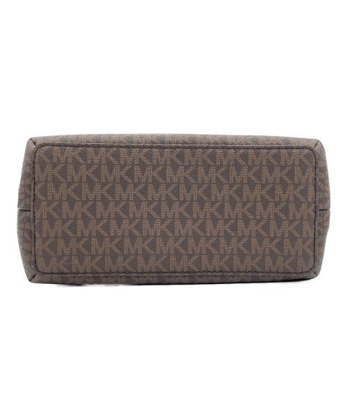 MICHAEL KORS（マイケルコース）MICHAEL KORS (マイケルコース) 2WAYバッグ ブラウン×ピンクの古着・服飾アイテム
