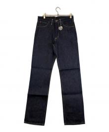 LEE×WAREHOUSE（リー×ウエアハウス）の古着「デニムパンツ/THE ARCHIVES RIDERS AUTHENTIC COWBOY PANTS/ジ・アーカイブス ライダース オーセンティック カウボーイ パンツ」｜ネイビー
