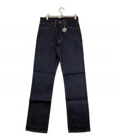 中古・古着通販】MARNI (マルニ) チェック切替デニムパンツ インディゴ